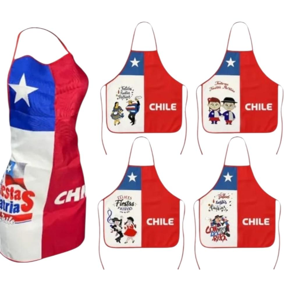 Delantal Dieciochero De Adulto Fiestas Patrias Ingesman