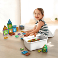 Juego Magnético Bloques De Construcción Didáctico 20 Pcs