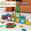 Juego Magnético Bloques De Construcción Didáctico 30 Pcs