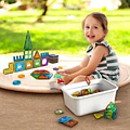 Juego Magnético Bloques De Construcción Didáctico 30 Pcs
