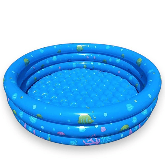 Piscina Inflable Redonda Para Niños 100x35 Cm