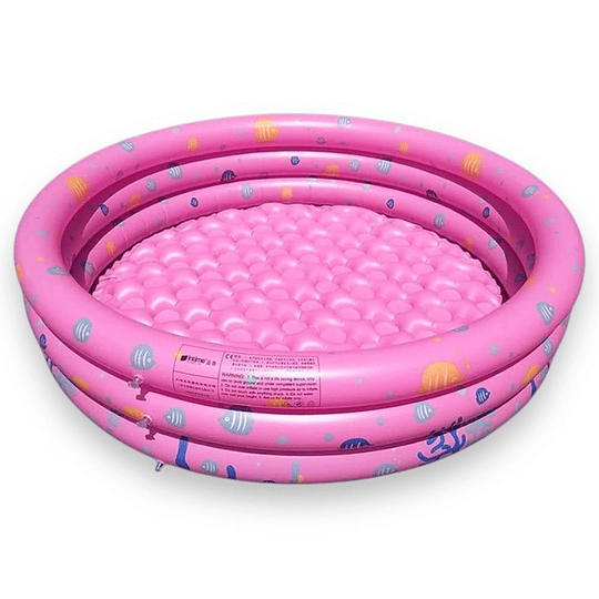 Piscina Inflable Redonda Para Niños 100x35 Cm