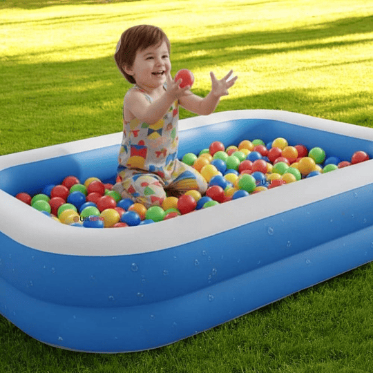 Piscina Inflable Rectangular 2.62x1.75x51 Cm 
