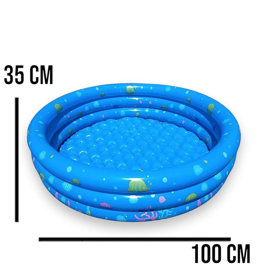 Piscina Inflable Infantil Redonda 100x35 Cm