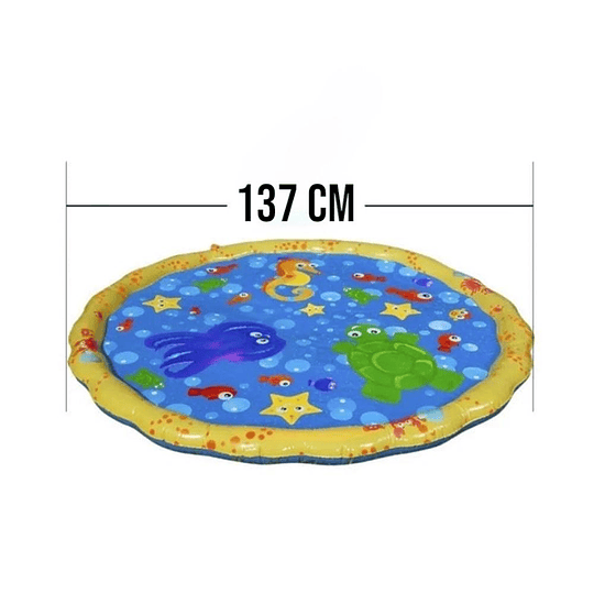 Alfombra De Agua Piscina Para Niños Cascada 137 Cm