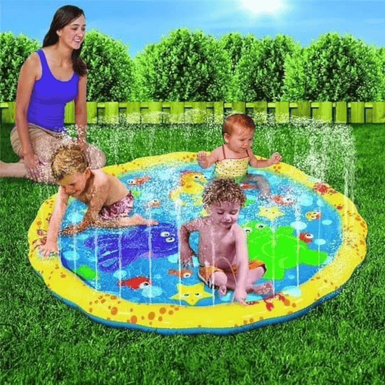 Alfombra De Agua Piscina Para Niños Cascada 137 Cm
