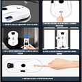 Robot Limpia Vidrio Inteligente Automático