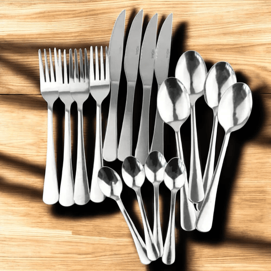 Set Cubiertos Royal Cuchilleria Servicio 16 Pcs Doral