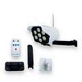 Foco Solar Tipo Camara Con Sensor De Movimiento + Control Remoto 