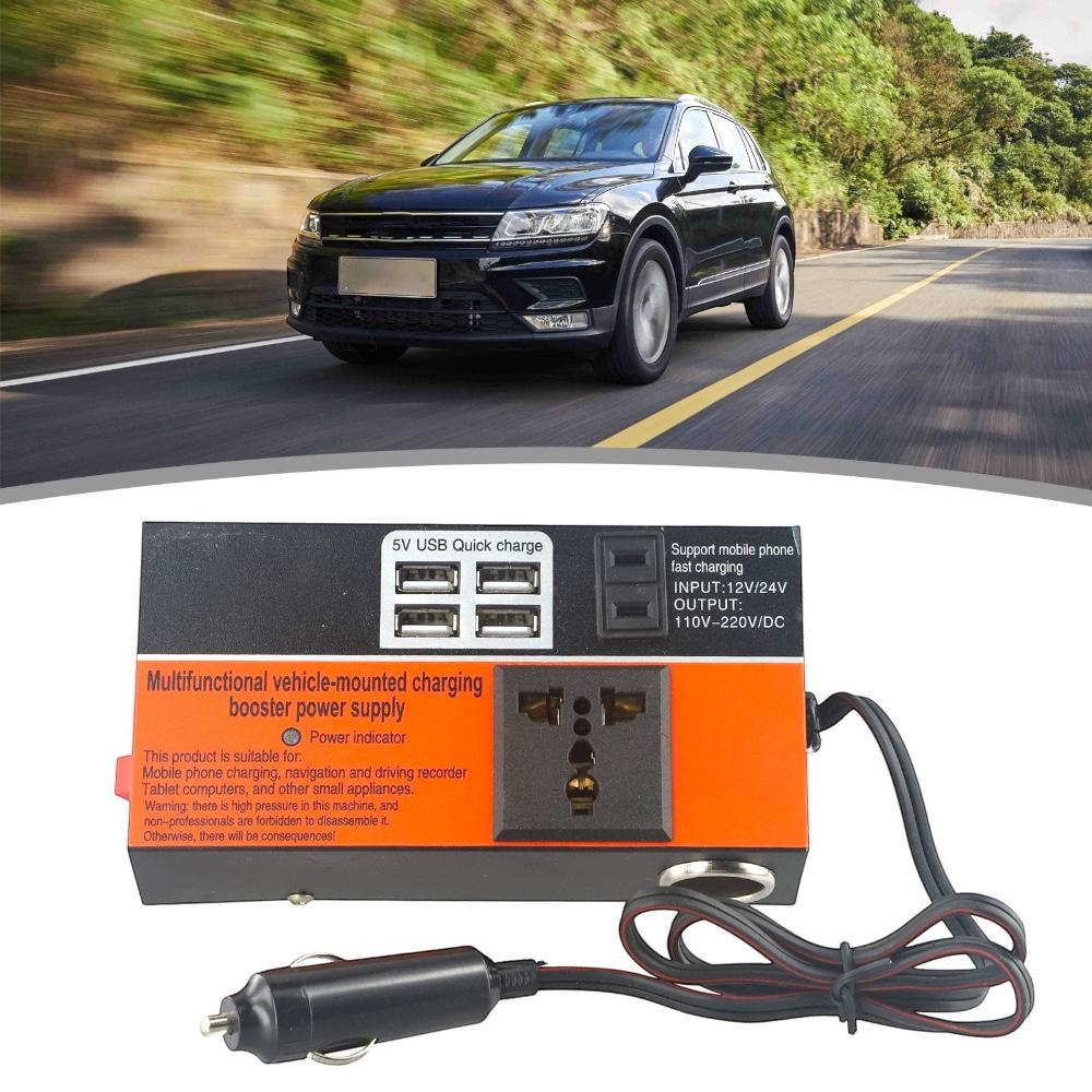 Inversor de Corriente 12V 220V 1500W Portátil