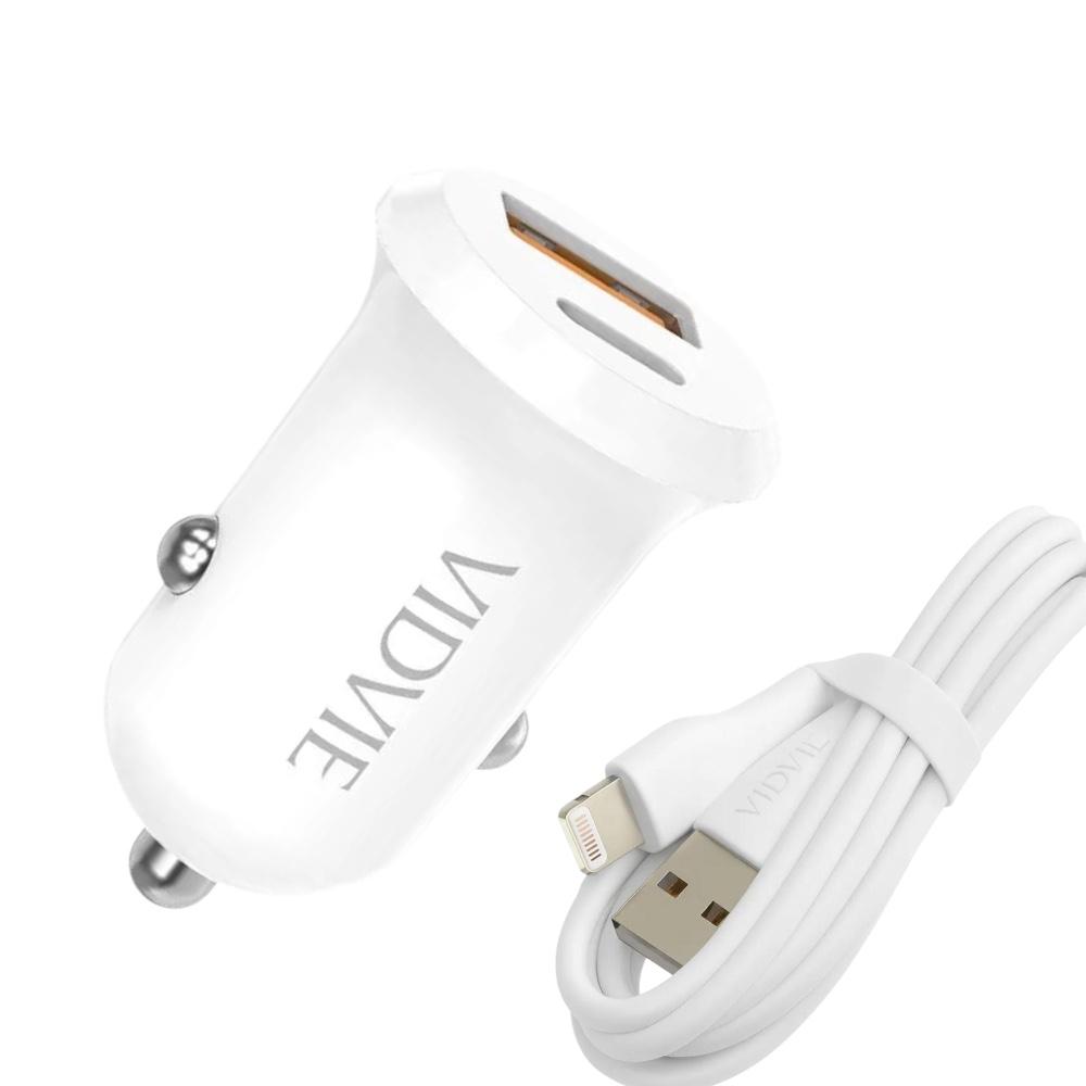 Cargador de Auto PD + QC 3,0 carga rápida Usb/Tipo C  tc-10PD