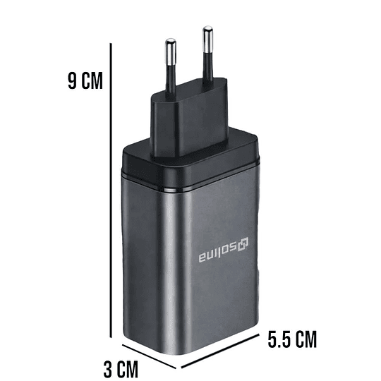 Cargador Multiple 3 En 1 Carga Rápida 100w