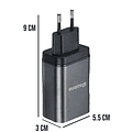 Cargador Multiple 3 En 1 Carga Rápida 100w