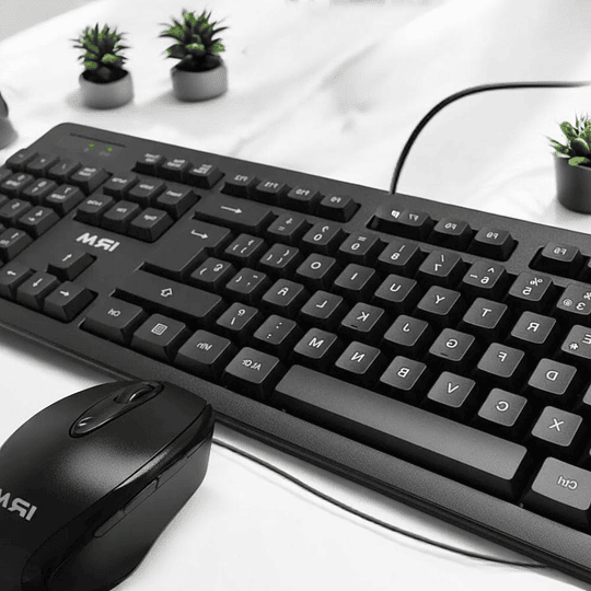 Teclado Multimedia Usb + Mouse Español 