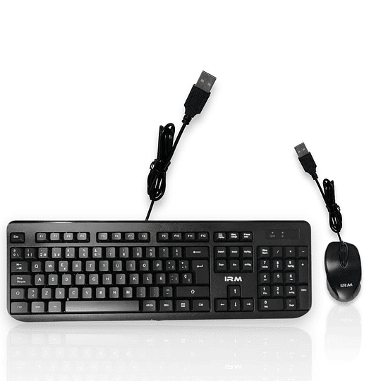 Teclado Multimedia Usb + Mouse Español 