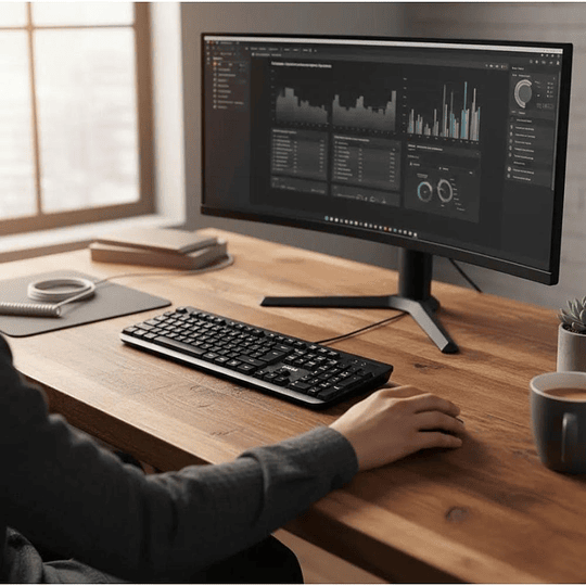 Teclado Multimedia Usb + Mouse Español 