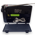 Radio Portátil Analógica Solar Recargable AM/FM MP3 