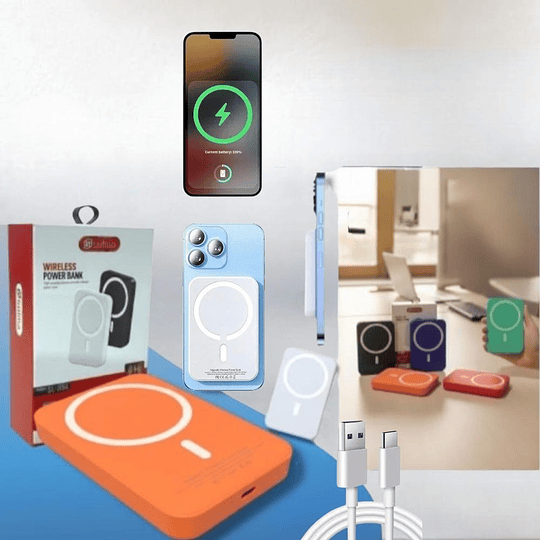 Bateria Externa Portatil Power Bank Inalambrico iPhone - Android