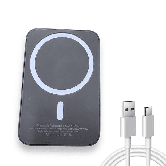 Bateria Externa Portatil Power Bank Inalambrico iPhone - Android