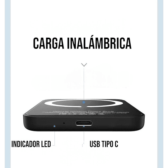 Bateria Externa Portatil Power Bank Inalambrico iPhone - Android