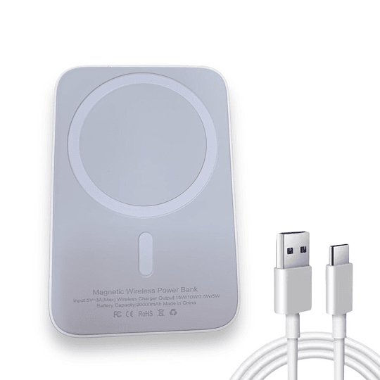 Bateria Externa Portatil Power Bank Inalambrico iPhone - Android
