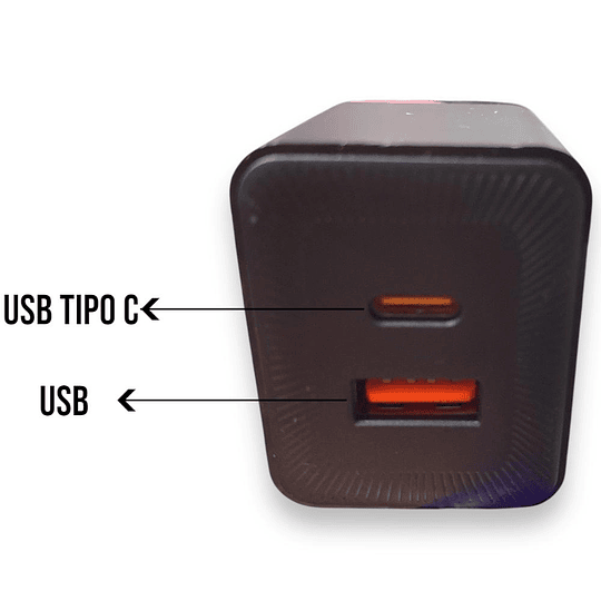 Cargador Multiple 2 En 1 Carga Rápida 100w