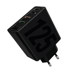 Cargador Multiple 125w Carga Rápida 
