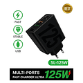 Cargador Multiple 125w Carga Rápida 