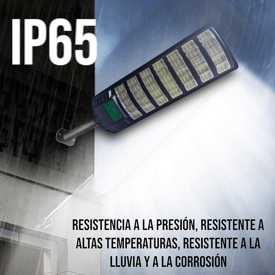 Foco Solar Exterior 700w Sensor De Movimiento Ip65 + Control
