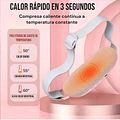 Cinturón Calentador Menstrual Con Masajeador Recargable Portátil