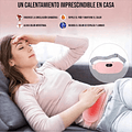 Cinturón Calentador Menstrual Con Masajeador Recargable Portátil