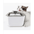 Fuente Bebedero Para Gatos Y Mascotas Automático Blanco 