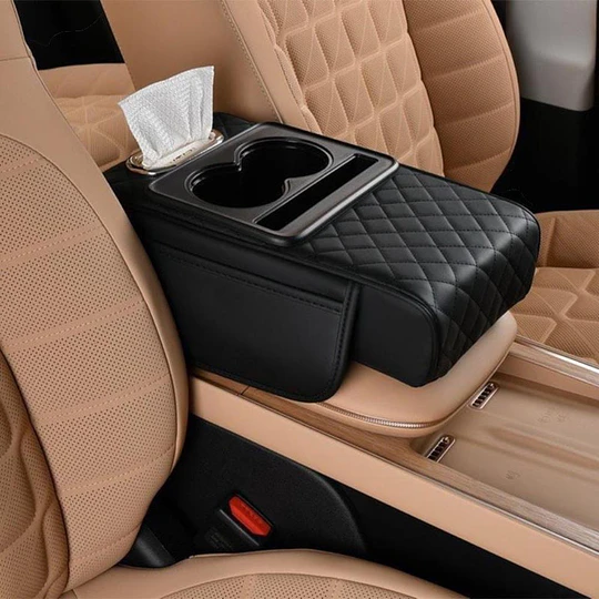Portavasos De Consola Apoya Brazos Organizador Para Automóvil Universal
