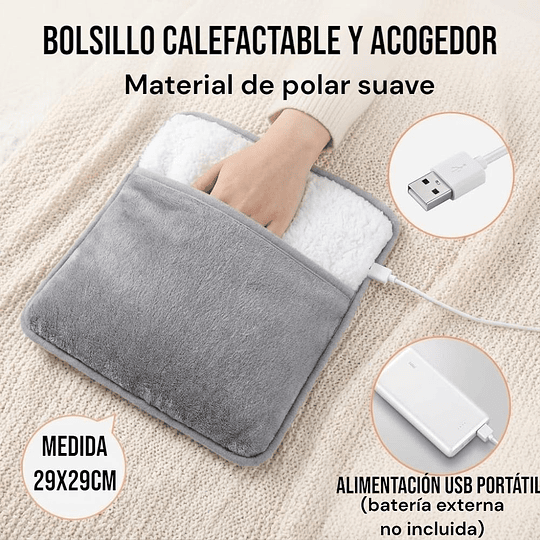 Calentador De Pies Electrico USB Polar 