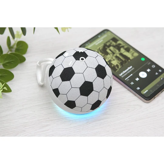 Parlante Bluetooth Portátil Recargable Luces Rgb Alexe