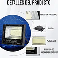Foco Reflector Led Solar 200w Ip67 + Control 