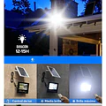 Foco Reflector Led Solar 200w Ip67 + Control 
