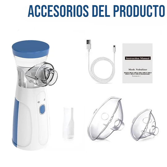 Nebulizador Inalámbrico De Inhalación Portátil Usb