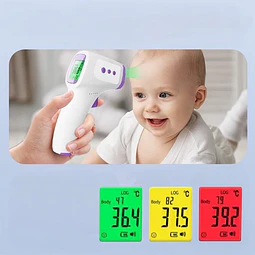 Termómetro Digital Infrarrojo Para Medir La Temperatura 