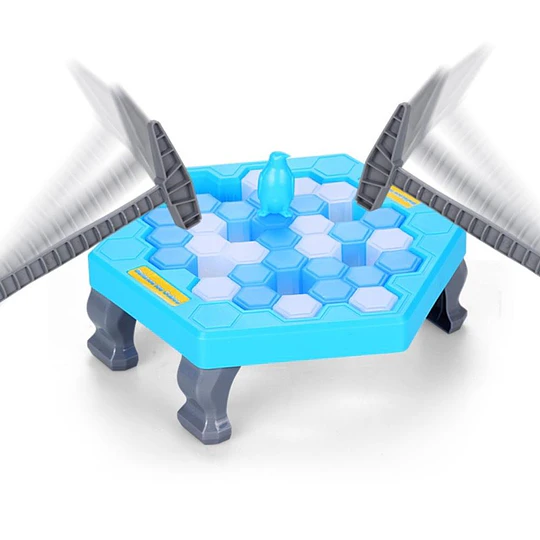 Juego De Mesa Salva Al Pinguino Mini Para Niños Juguete