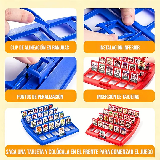 Juego De Mesa Familiar Adivina ¿Quién Soy?