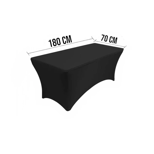 Funda De Mantel Para Mesa Tela Spandex 70x180