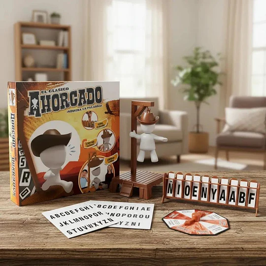 Ahorcado Magnético Juego De Mesa Familiar
