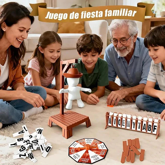 Ahorcado Magnético Juego De Mesa Familiar
