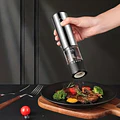 Molinillo De Pimienta Y Sal Eléctrico Recargable Led