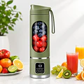 Licuadora Portátil Recargable Con Vaso 450 Ml