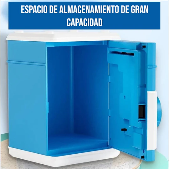 Alcancía Electrónica Tipo Caja Fuerte Digital Con Clave Y Luces 