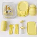 Set De Picnic Para Camping Portátil Reutilizable 34 Pcs