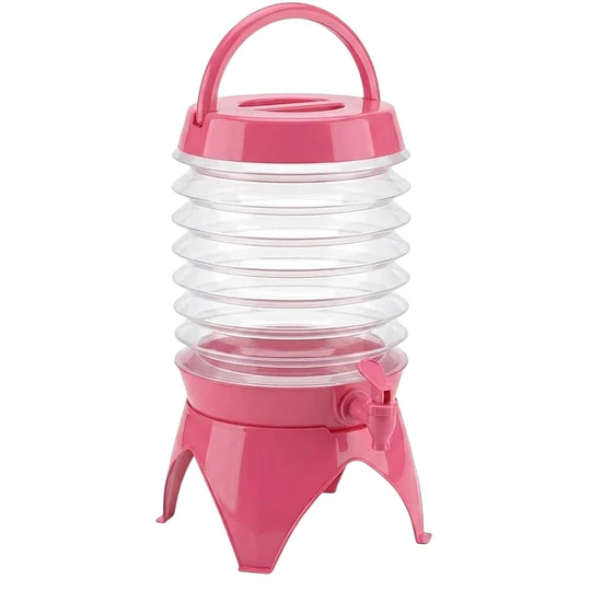  Dispensador Bidón De Agua Plegable Portátil Camping 5.5 L