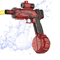 Pistola Lanza Agua Eléctrica Automática Recargable
